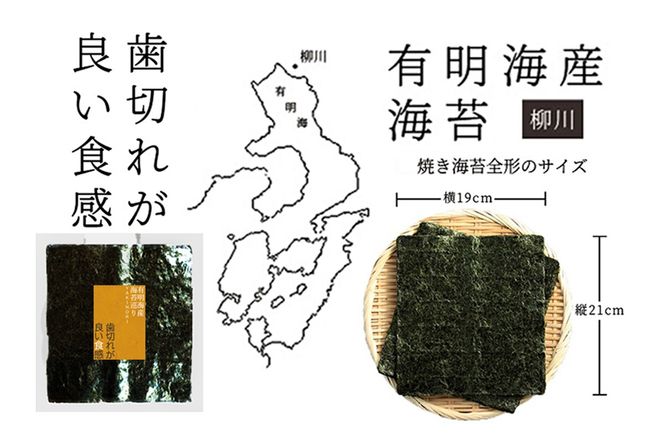 【Z6-008】＼ポスト投函／有明海 焼き海苔 全形30枚 ゆうパケットでお届け！