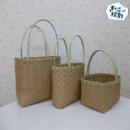 14-52 ショッピングバック3点セット(茶系)