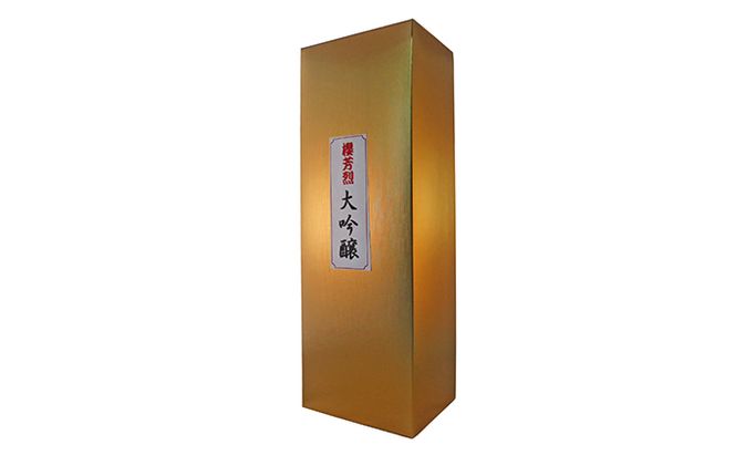 櫻芳烈 大吟醸（1，800ml×1本） お酒 日本酒 大吟醸酒 アルコール 