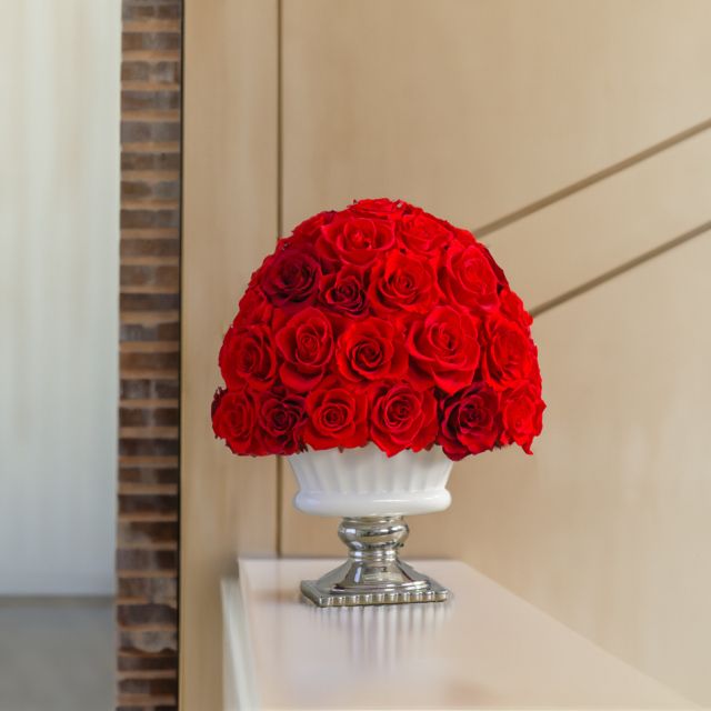 クリムゾン 花 お花 プリザーブドフラワー ギフト プレゼント お祝い 誕生日 お供え アレンジ インテリア 東京都 墨田区