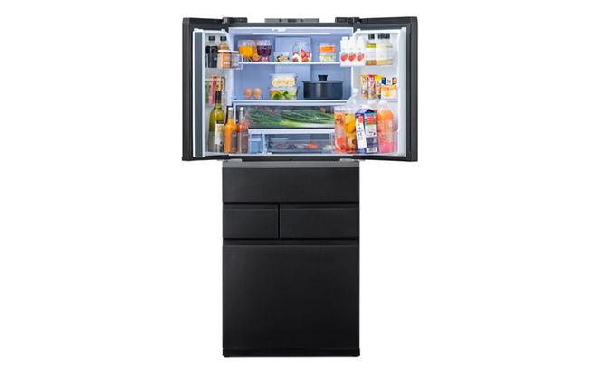 冷凍冷蔵庫 439L IRSN-HF44A-B ブラック 冷蔵庫 アイリスオーヤマ 400l以上 439l 冷凍冷蔵庫 冷凍室が大きい 冷凍室 ソフト冷凍 急速冷凍 自動製氷 ファン式 自動霜取り 観音開き 黒 おしゃれ 二人暮らし ファミリー 大型 省エネ 大凍量