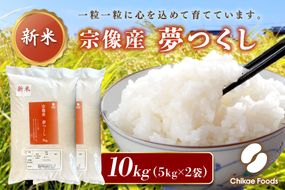 宗像産 夢つくし 10kg（5kg×2）【ちかえフーズ】_HA1808