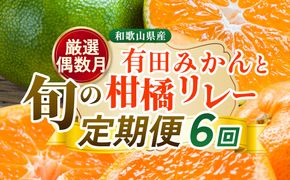 【定期便】厳選 柑橘定期便 S 6回（偶数月）※北海道・沖縄・離島への配送不可※偶数月に発送