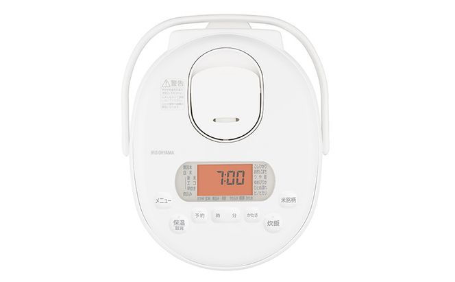 炊飯器 3合 アイリスオーヤマ ジャー RC-MDA30-W ホワイト マイコン 炊飯ジャー 銘柄炊き 炊き分け エコ 節電  新生活 一人暮らし 生活応援