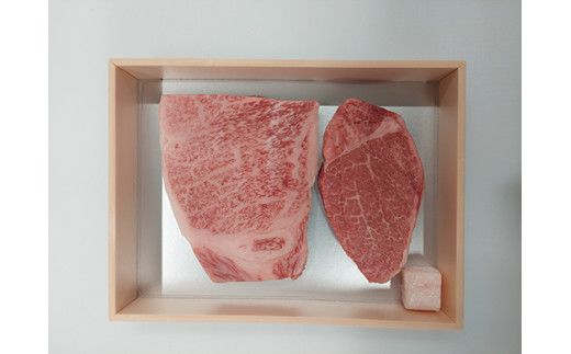 【寛閑観】近江牛ステーキセット 290g（冷蔵）【FR22W1】