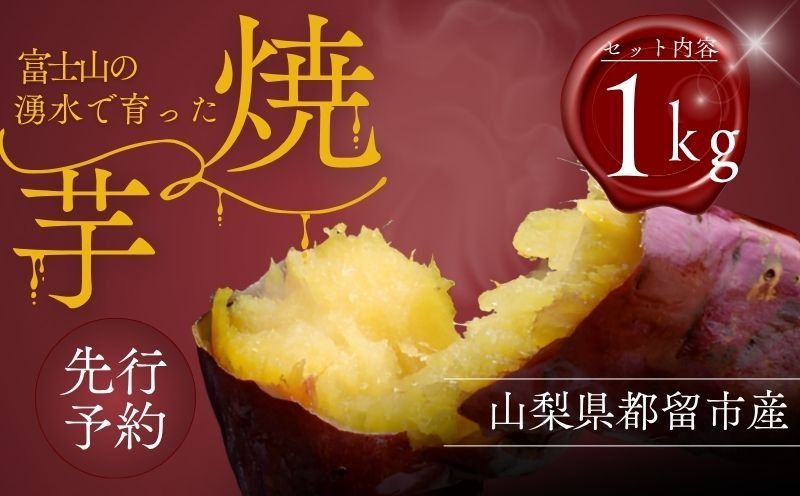 [先行予約]富士山の湧水で育った焼きいも やきいも いも お芋 サツマイモ さつまいも 紅はるか