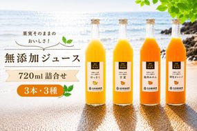 有田 みかん 100% ジュース / 温州みかん 有田みかん ストレート 果汁 無添加 柑橘 和歌山 11000円 720ml ※北海道・沖縄・離島への配送不可 //drink 【ikd100-set720-3x3A】