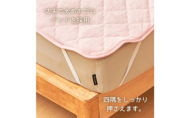 汗かいても安心　タオル地さらさら ベビーキッズ敷きパッド70*120ｃｍ【グレー】 ｜ 仙台市 子供用寝具 オーガニック 安全素材 ギフト 高品質 快適サポート 041009_HX006VC02