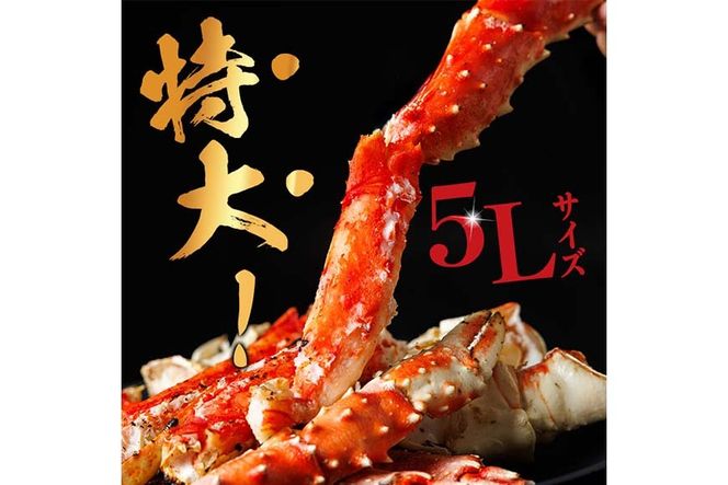 ボイル タラバガニ(約1kg・5L)カニ フレーク 付き 蟹 冷凍 かに たらばがに 蟹しゃぶ 蟹鍋 天ぷら ぞうすい 味噌汁 脚肉 足 海鮮 肩 【丸正水産】【AW-117】