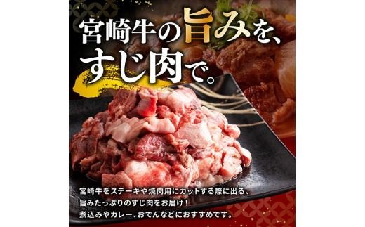 ※グラムが選べる※ 宮崎牛すじ肉煮込み用 【 肉 宮崎 煮込み 牛肉 おかず 宮崎牛 】 [B13210 B13211 B13212]