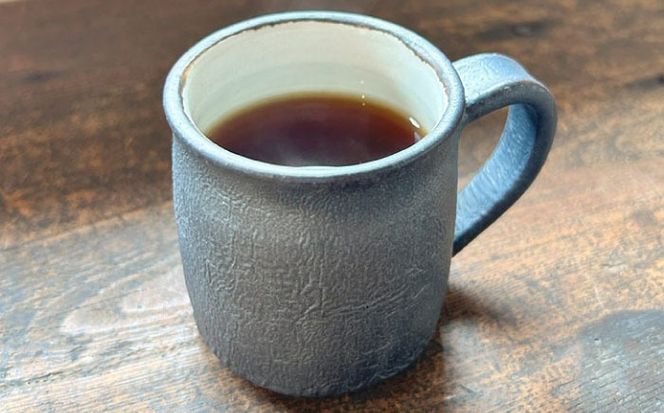 【受注生産】 【アイアンブラックシリーズ】 マグカップペアセット 糸島市 / うつわと手仕事の店 研 / 器 陶器 食器 手作り クラフト[ARD045]