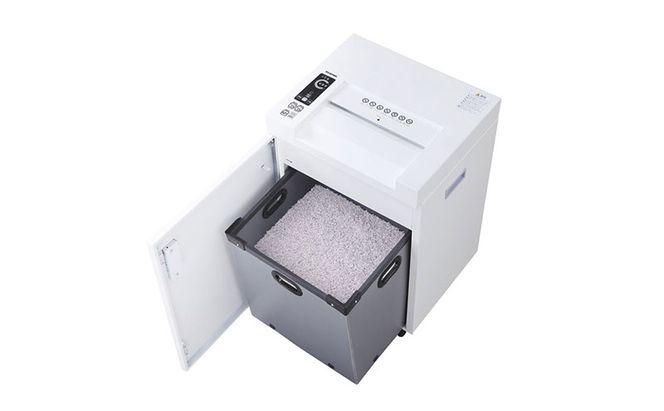 シュレッダー オフィスシュレッダー OF317M ホワイト アイリスオーヤマ 業務用 電動 マイクロクロスカット 細かい 高セキュリティ 機密文書 A3対応 細断 オフィス