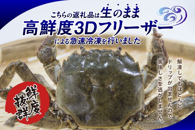 【天然 生モクズガニ 約1kg 冷凍】 国産 かに カニ 蟹 天然 生 モクズガニ もくずがに 川ガニ 川がに 人気 大人気 おすすめ 返礼品 ふるさと納税 兵庫県 香美町 香住 山米鮮魚 74-34