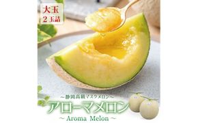 【通年出荷】アローマメロン 白等級(大玉) 2玉入 222232_DP010