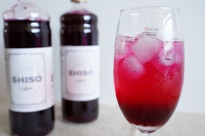 【碧南産赤しそ使用 】さわやかな甘み！農家がつくった赤しそシロップ 600ml×2本 H165-005