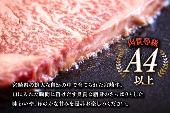 3回 定期便 宮崎牛 特上 ロース ステーキ 300g×2枚×3回 合計1.8kg 真空包装 [アグリ産業匠泰 宮崎県 美郷町 31be0064] 肉 牛 牛肉 小分け 黒毛和牛 焼肉