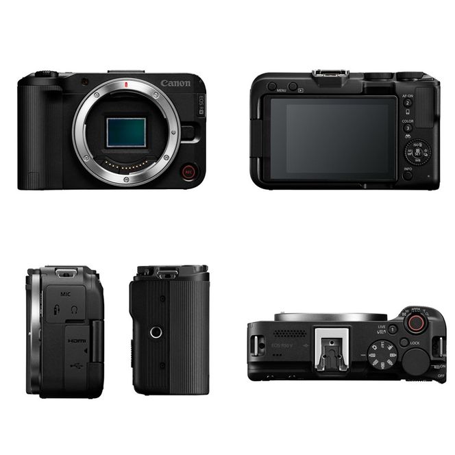 【Canon】 キヤノン ミラーレス カメラ EOS R50V ダブルズームキット ブラック キャノン 一眼 動画 家電 旅行 軽量_0057C