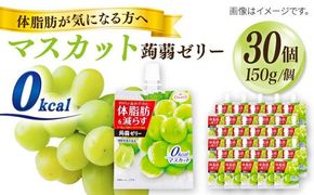 【マスカット】たらみ Tarami 体脂肪を減らす 蒟蒻ゼリー 0kcal ( 杏仁豆腐 / マスカット ) 30個セット 糸島市 / たらみ [ALN002-1]