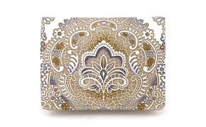 【文庫屋大関】箱まち小銭入れ アンティークレース〈ビオラ〉【皮革工芸品】 革製品 工芸品 民芸品 牛革 財布 小銭入れ 小物入れ お祝い ギフト プレゼント 墨田区 東京都