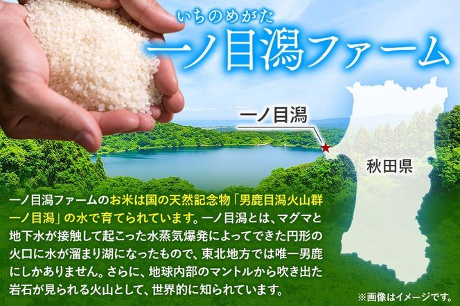 ＜令和7年産＞「秋田県男鹿市北浦産」あきたこまち（玄米）10kg（5kg×2袋）|23_imf-011001