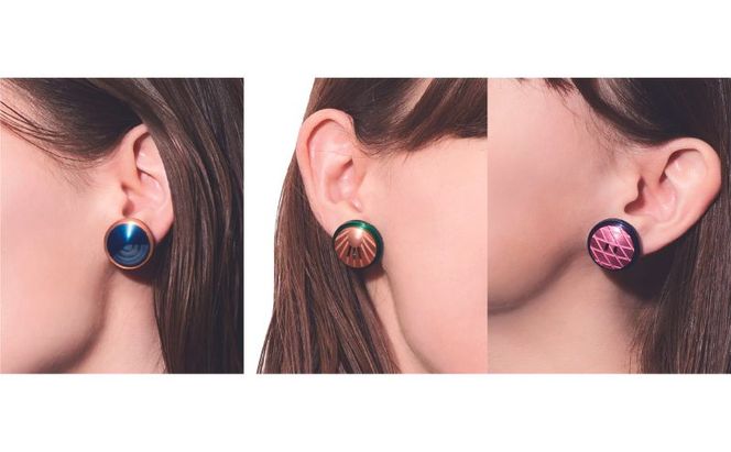 ～香りを、着飾る～ 　ALMA Aroma Pierce アクセサリー ピアス アロマオイル 香水 コットン 自由 敏感肌 おしゃれ 上品 かわいい 匂い ファッション 
