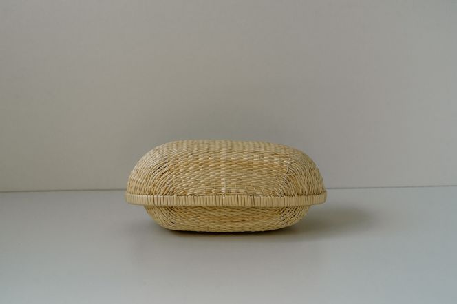 【伝統工芸品】KORI ANRI JAPAN「MUSUBU ヤナギの器」 "Mサイズ" 柳行李 / 豊岡杞柳細工 飯行李 弁当箱 お弁当 行楽 ピクニック ランチボックス