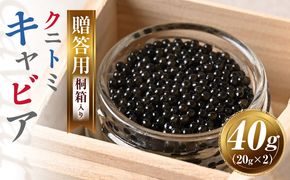 【贈答用】クニトミキャビア40g（20g×2）_a0650_mc
