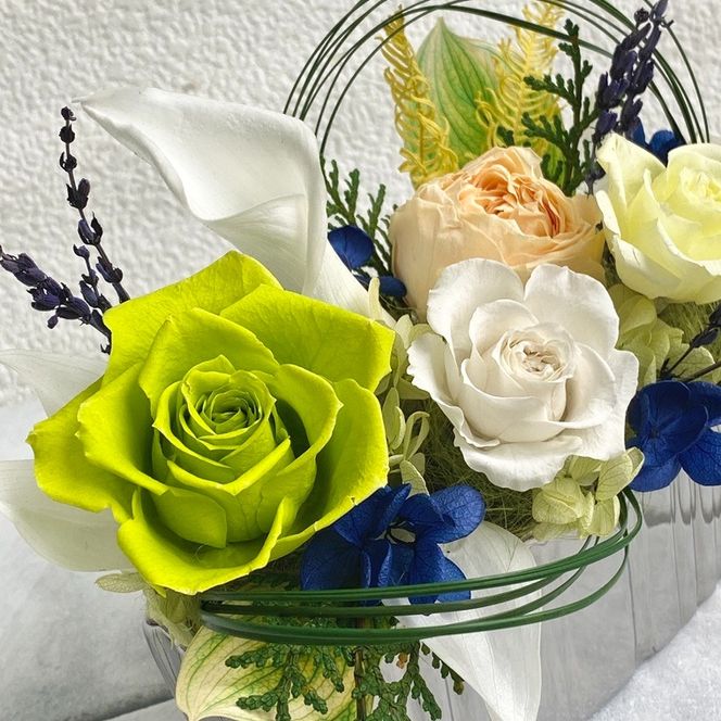 プリザーブドフラワー　クオーレ　春日部市　シュガーパイン(AJ245)