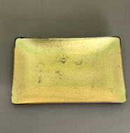 角小皿 箔貼り ゴールド ［NF136］ 303446_CU90064