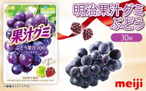 明治 果汁グミ ぶどう 54g × 30個 グミ 葡萄 ブドウ お菓子 おやつ フルーツ 果物 果汁 詰め合わせ 詰合せ セット 人気 まとめ買い 明治 静岡県 藤枝市