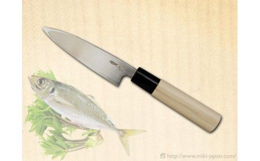 サビに強い片刃小包丁 120