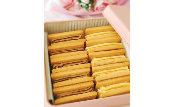 グラスフェッドバターサンド米粉クッキー缶 272183_DH002