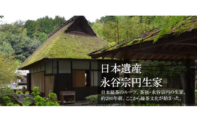 一級煎茶　宗圓80g×3本〈煎茶 緑茶 お茶 茶 茶葉 加工食品〉 