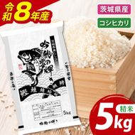 ＜令和8年産＞新米 コシヒカリ 5kg 精米 こしひかり 米 ごはん コメ お米 白米 国産 茨城県産