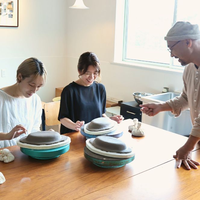 【Awabi ware】 プレミアム陶芸体験 ペアチケット