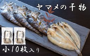 山女(やまめ) の干物（小10枚）　ヤマメ 山女魚 ひもの 川魚