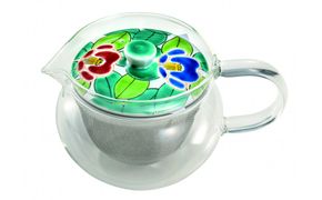 九谷焼 九谷和ポットNAGOMI POT・色絵椿 172111_CY2076