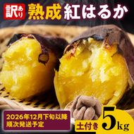 訳あり 紅はるか 熟成 紅はるか 5kg さつまいも 芋 サツマイモ 土付き サイズ色々 サイズ不揃い 九州産 焼き芋 やきいも 甘い デザート スイートポテト 生芋 おやつ デザート 野菜 いも