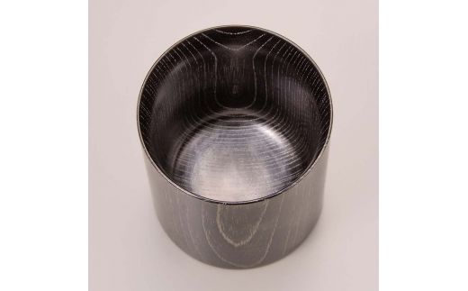 欅 Mug Cup ブラック Platinum 木箱入り 天然木 木製 マグカップ カップ 漆器 漆塗    ギフト 伝統工芸 工芸品 国産 日本製 山中木製漆器 復興 震災 コロナ 能登半島地震復興支援 北陸新幹線 F6P-0131