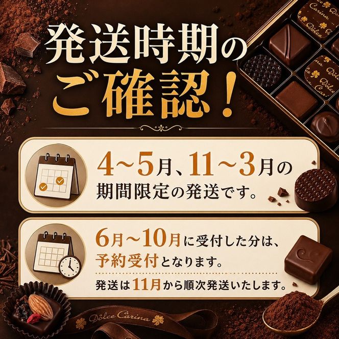 チョコレート ショコラ 詰め合わせ ボンボンショコラ 10種 生チョコ 小20粒 オランジェット 3枚 ｜ スイーツ チョコレート ショコラ ドルチェカリーナ パティシエ 人気 詰め合わせ セット 洋菓子 長野県 伊那市 【020-61】