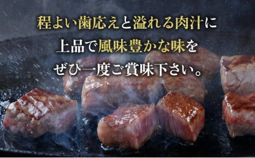 500g【佐賀産和牛】サイコロステーキ  B-1015