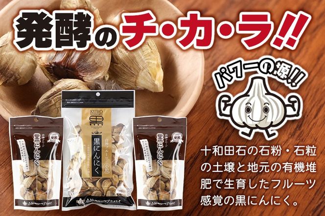 白神フルーツ黒にんにくセットＥ（バラ粒 100g×2袋＆バラ小粒 200g×1袋）秋田県産 熟成 小分け 詰合せ 詰め合わせ 健康 美容 黒ニンニク|skfs-00005