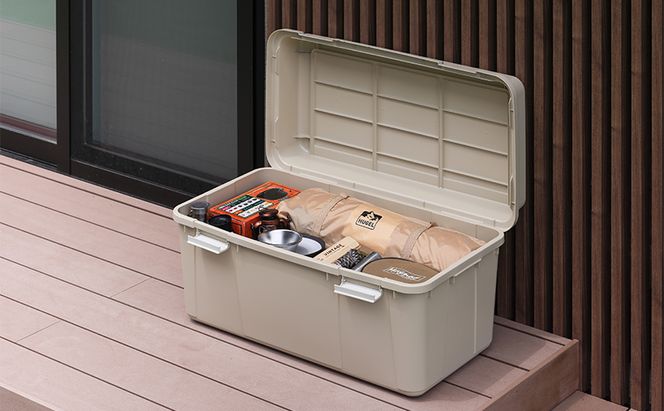 収納 ワイドストッカー 92L 5個セット AZ-860 ベージュ アウトドア ガーデニング ガーデニング用品 コンテナ 収納に便利 多目的収納 アイリスオーヤマ 屋外収納 