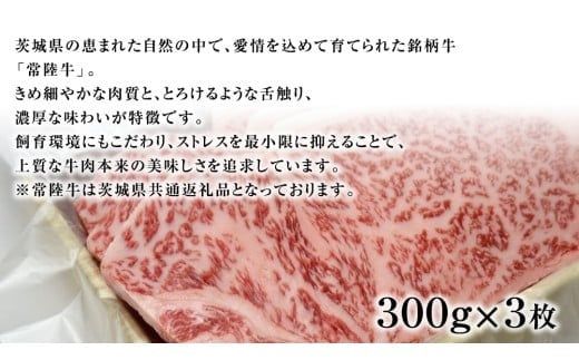 【 常陸牛 】 サーロインステーキ 900g ( オリジナルソース付き ) 茨城県共通返礼品 化粧箱入り A4 A5 ブランド牛 国産 牛肉 肉 お肉 サーロイン ステーキ 黒毛和牛 和牛 ギフト 贈答 [AD010ci]