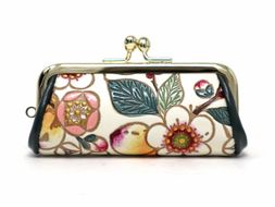 【文庫屋大関】印鑑ケース　梅花（メイホア）【皮革工芸品】 ファッション小物 民芸品 