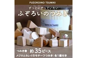ふぞろいのつみき(積み木 約35個・メジロ、カレイのモチーフ積み木 各1個付き)  おもちゃ 積み木 玩具 知育玩具 木製 建築廃材 大分県 佐伯市  【FD11】【(福)希望の森 太陽農園】