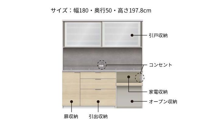 キッチンボード RLH-1802R  [No.1275]