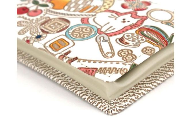 【文庫屋大関】箱まち小銭入れ ソーイング【皮革工芸品】 革製品 工芸品 民芸品 牛革 財布 小銭入れ 小物入れ お祝い ギフト プレゼント 墨田区 東京都