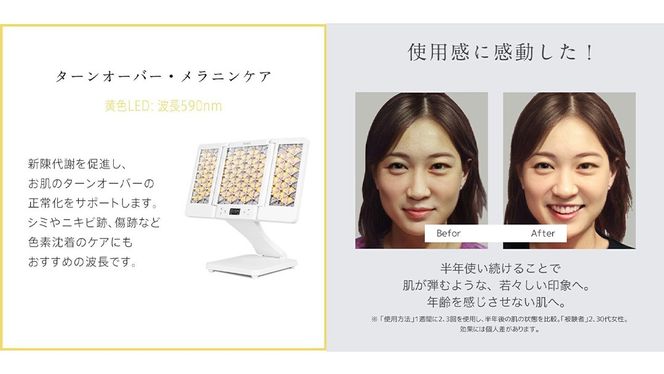 【ギフト対応】 美ルル ヒカリシャイン フォトフェイシャル 美顔器 プレゼント 光 美容器 サロン 光エステ LED ライト エイジングケア ニキビケア 光美顔器[DD95-NT]