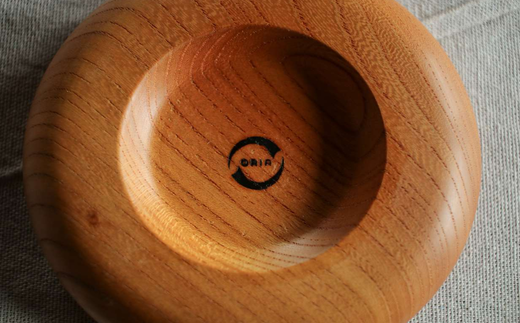 手作り木製おもちプレート（小物置き・アクセサリートレー・プレート）一点もの